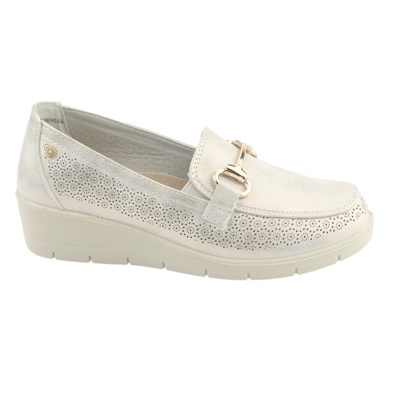 MOCASINES MUJER CHALADA DORADO CONA-2 CASUAL - 1