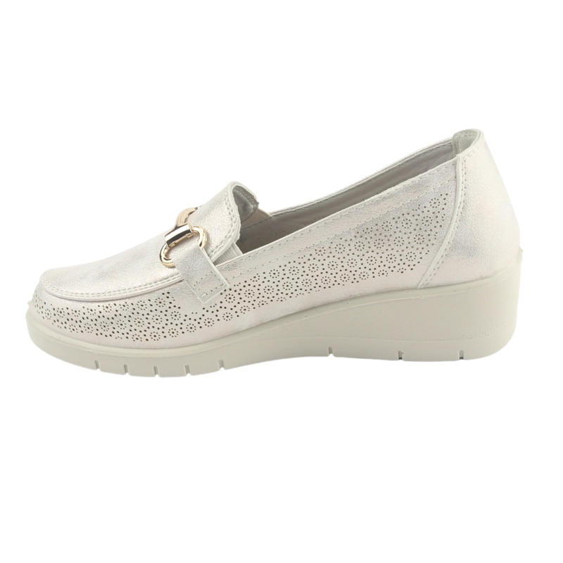 MOCASINES MUJER CHALADA DORADO CONA-2 CASUAL - 2