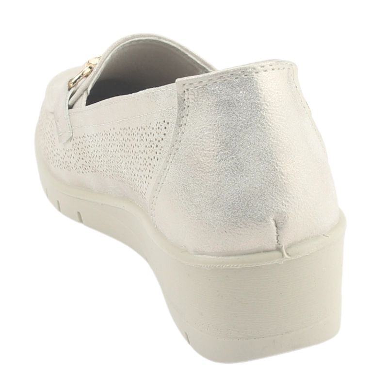 MOCASINES MUJER CHALADA DORADO CONA-2 CASUAL - 4