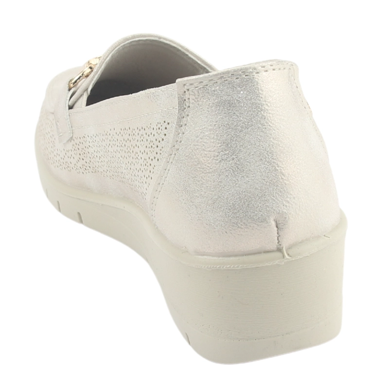 MOCASINES MUJER CHALADA DORADO CONA-2 CASUAL - 4