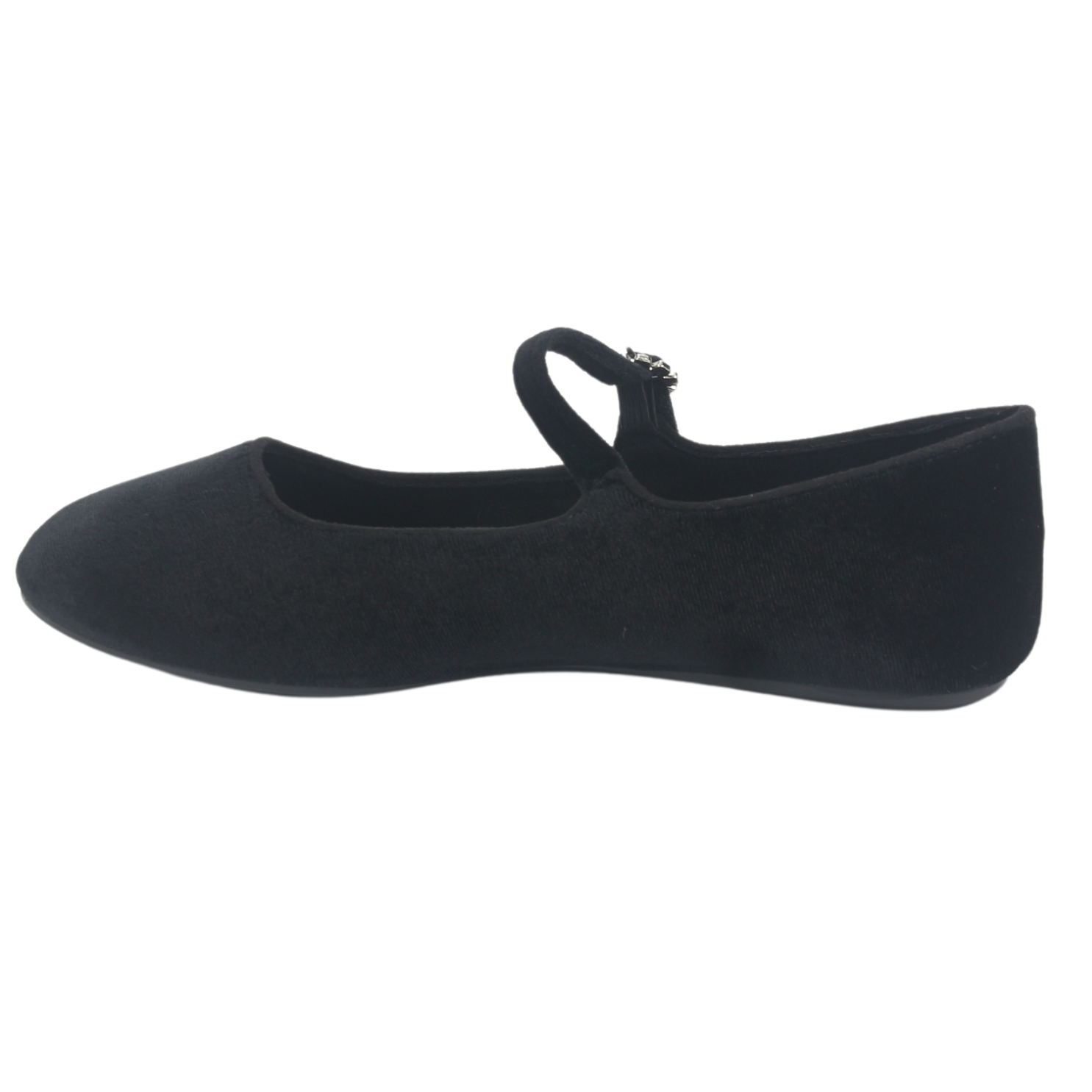 BALLERINAS MUJER CHALADA NEGRO CAPO-2 PLANO - 2