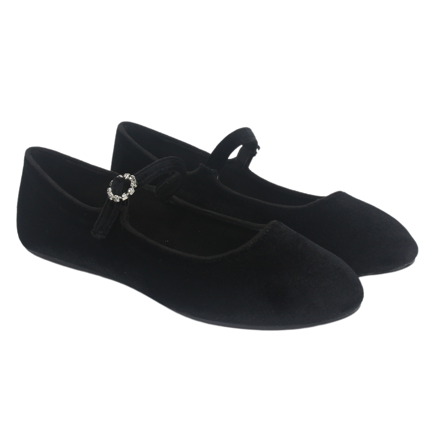 BALLERINAS MUJER CHALADA NEGRO CAPO-2 PLANO - 5