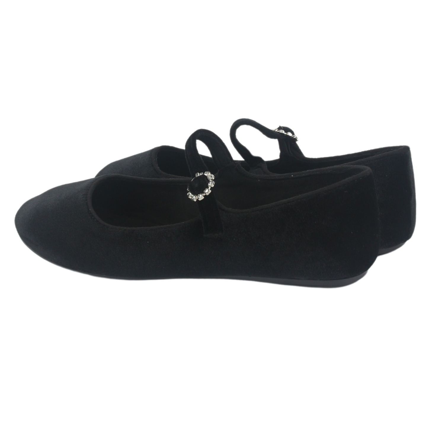 BALLERINAS MUJER CHALADA NEGRO CAPO-2 PLANO - 6