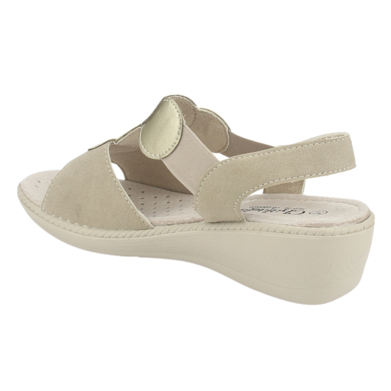 SANDALIA MUJER CHALADA BEIGE LUPE-82 CASUAL - 4