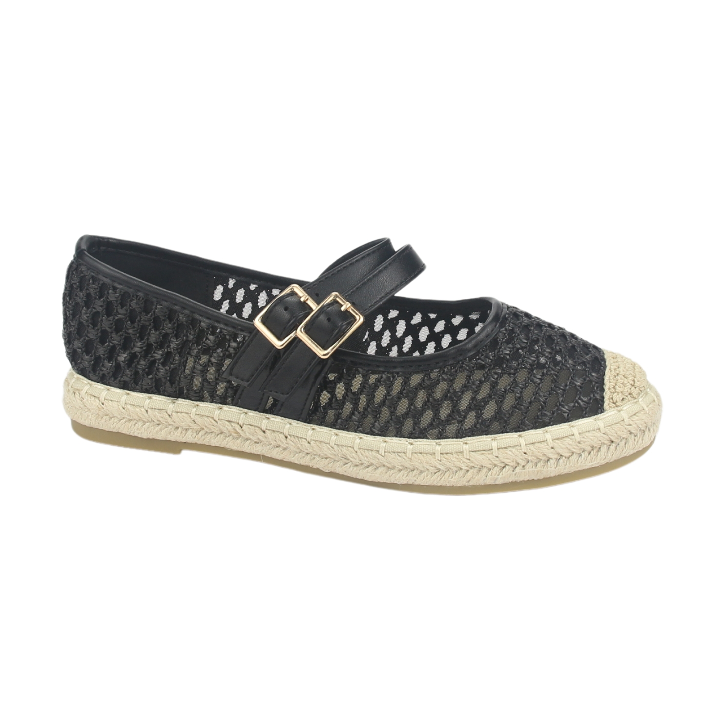 ALPARGATAS MUJER CHALADA NEGRO DIJON-12 CASUAL - 1