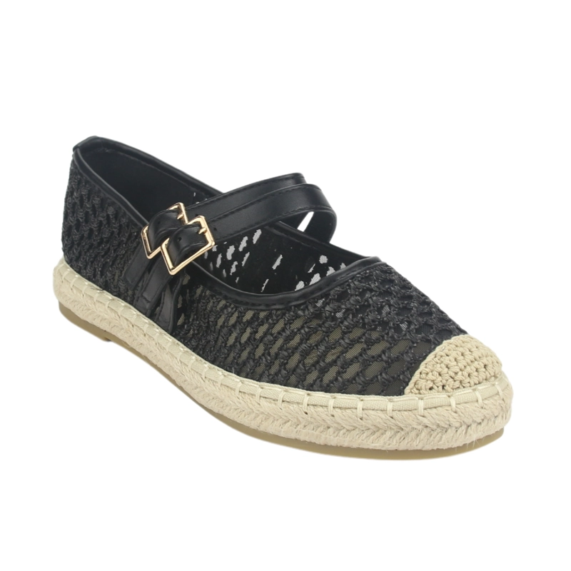 ALPARGATAS MUJER CHALADA NEGRO DIJON-12 CASUAL - 3