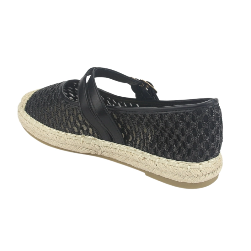 ALPARGATAS MUJER CHALADA NEGRO DIJON-12 CASUAL - 4