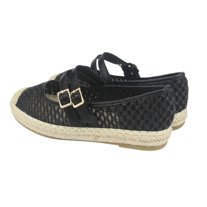 ALPARGATAS MUJER CHALADA NEGRO DIJON-12 CASUAL - 6