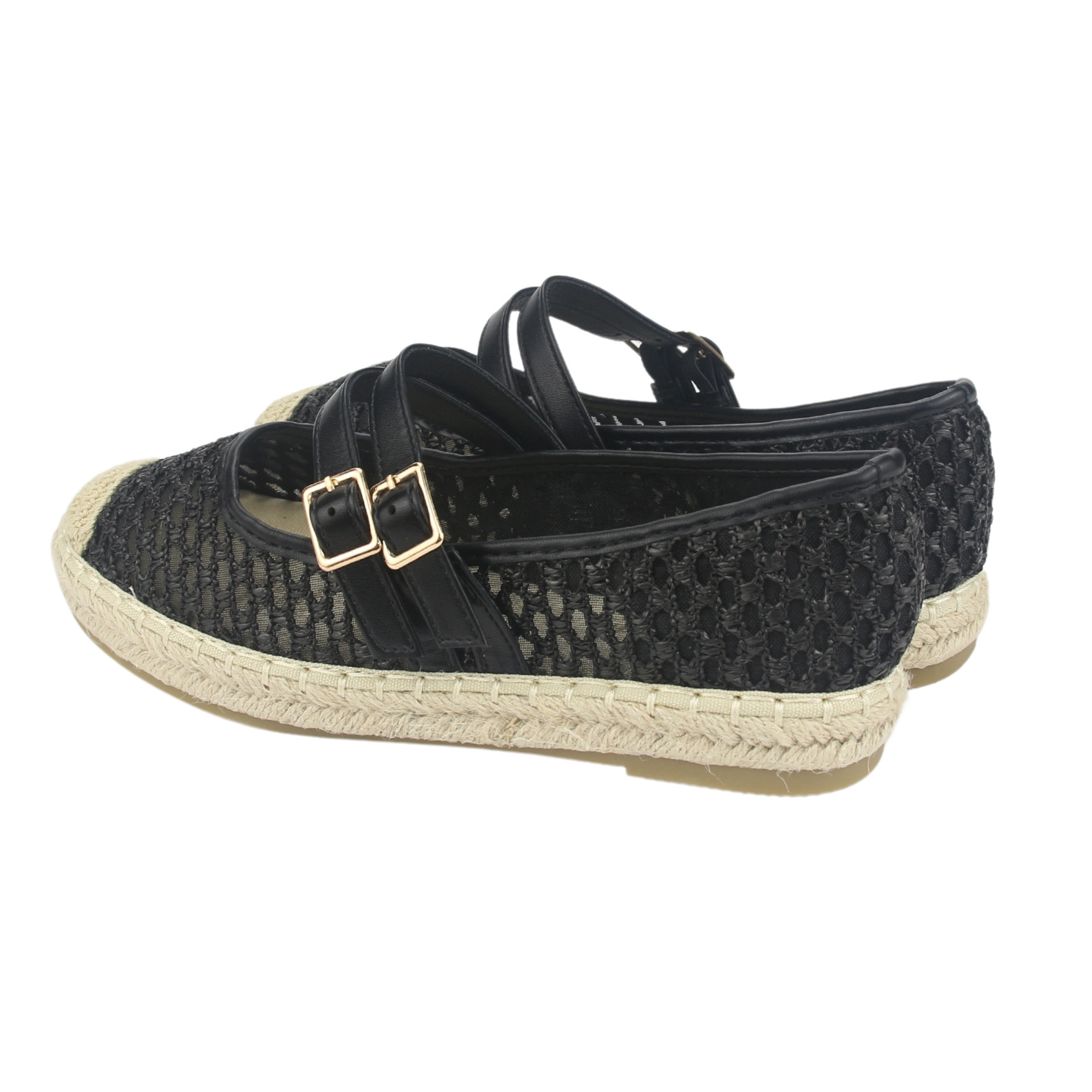 ALPARGATAS MUJER CHALADA NEGRO DIJON-12 CASUAL - 6