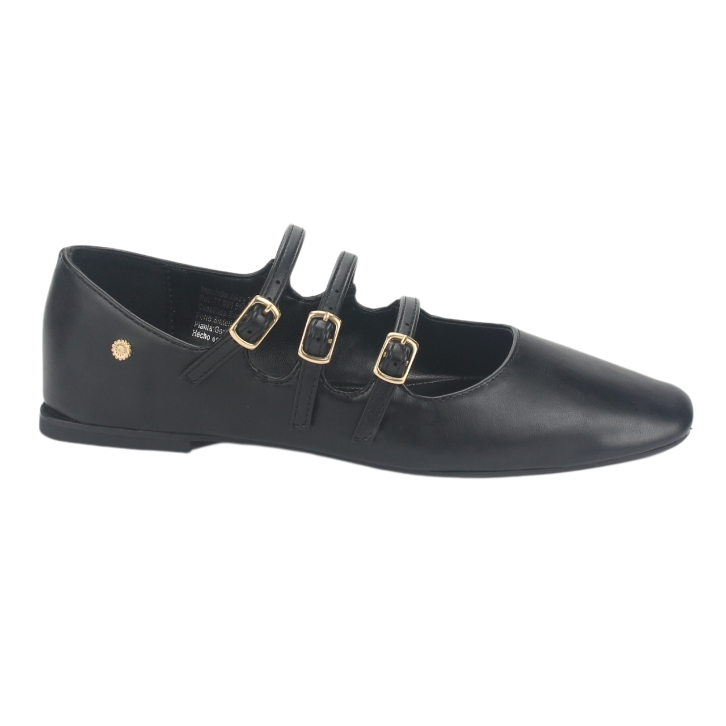 BALLERINAS MUJER CHALADA NEGRO CAPO-3 PLANO - 1