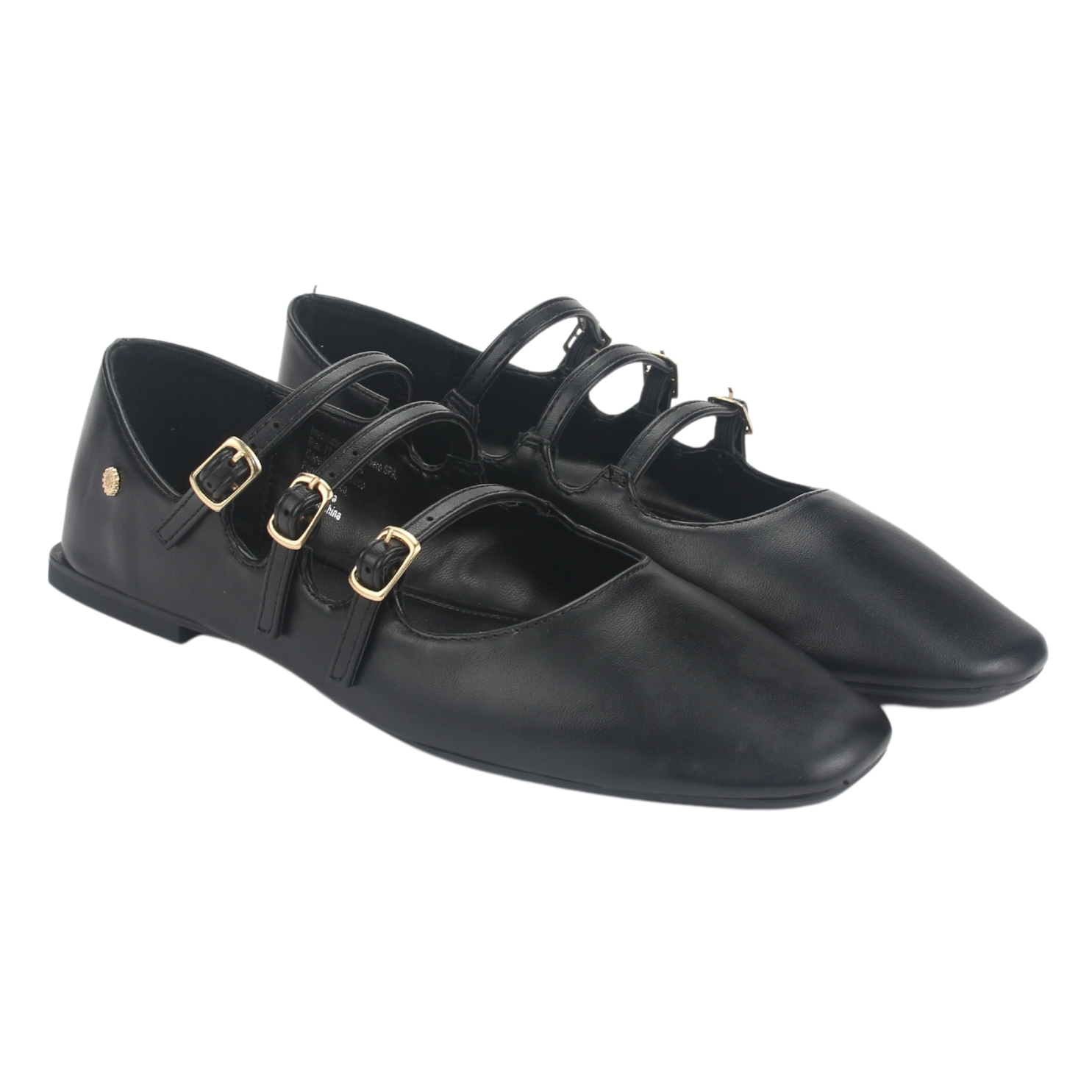 BALLERINAS MUJER CHALADA NEGRO CAPO-3 PLANO - 5