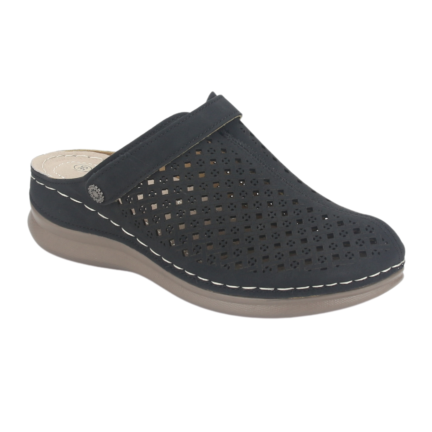ZAPATO CHALADA MUJER MUSA-3 NEGRO CASUAL - 3