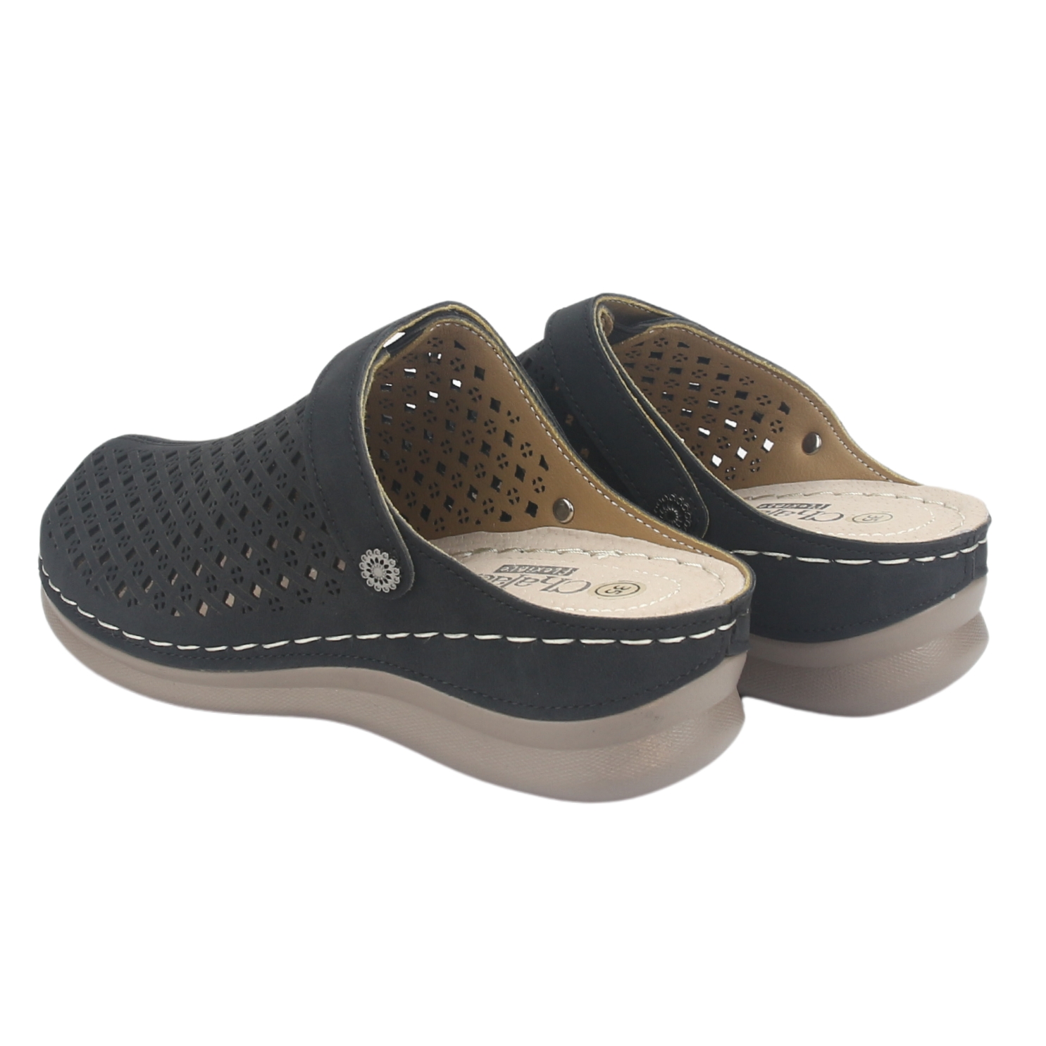 ZAPATO CHALADA MUJER MUSA-3 NEGRO CASUAL - 6