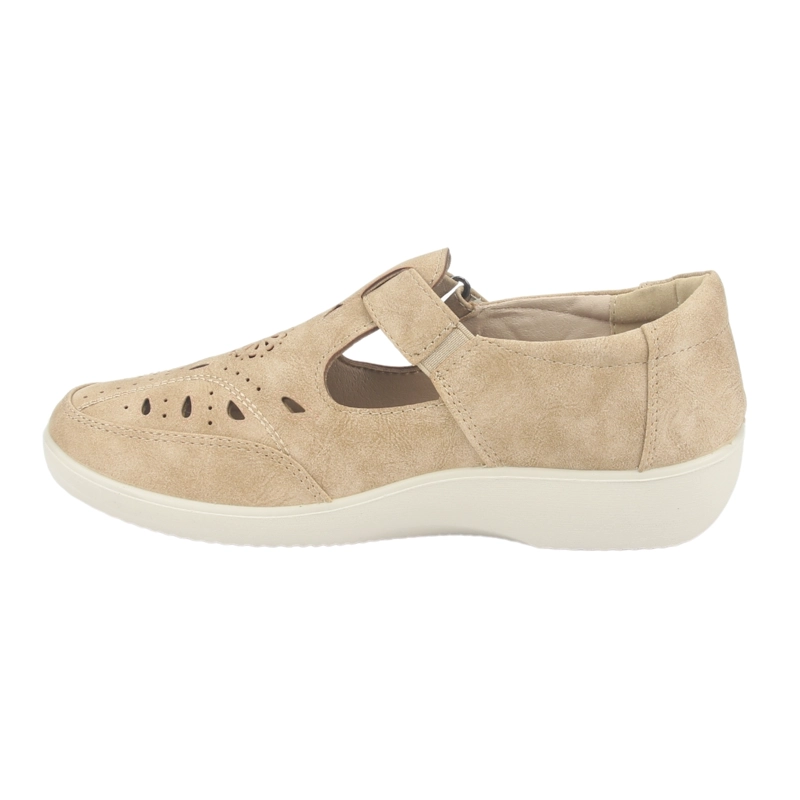 ZAPATO CHALADA MUJER DONG-1 BEIGE CASUAL - 2