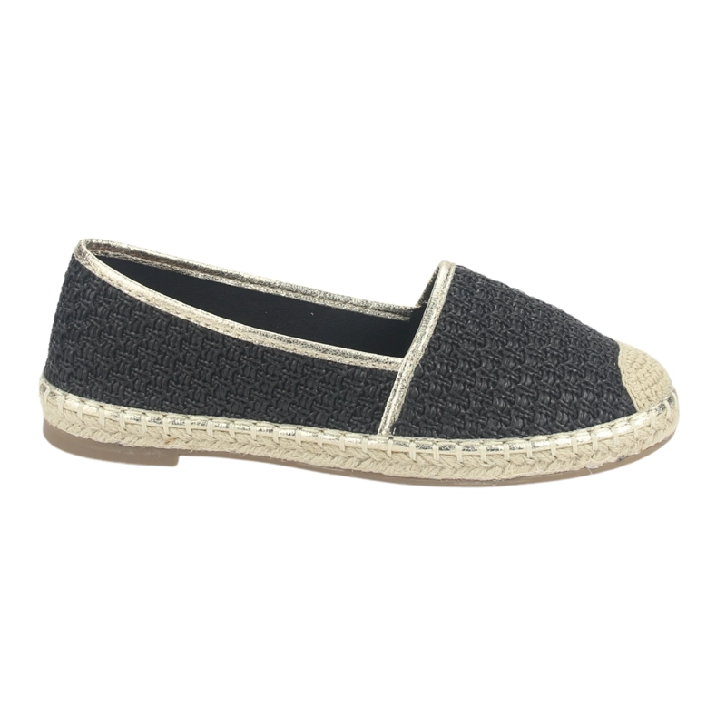 ALPARGATAS MUJER CHALADA NEGRO POETTO-1 CASUAL - 1