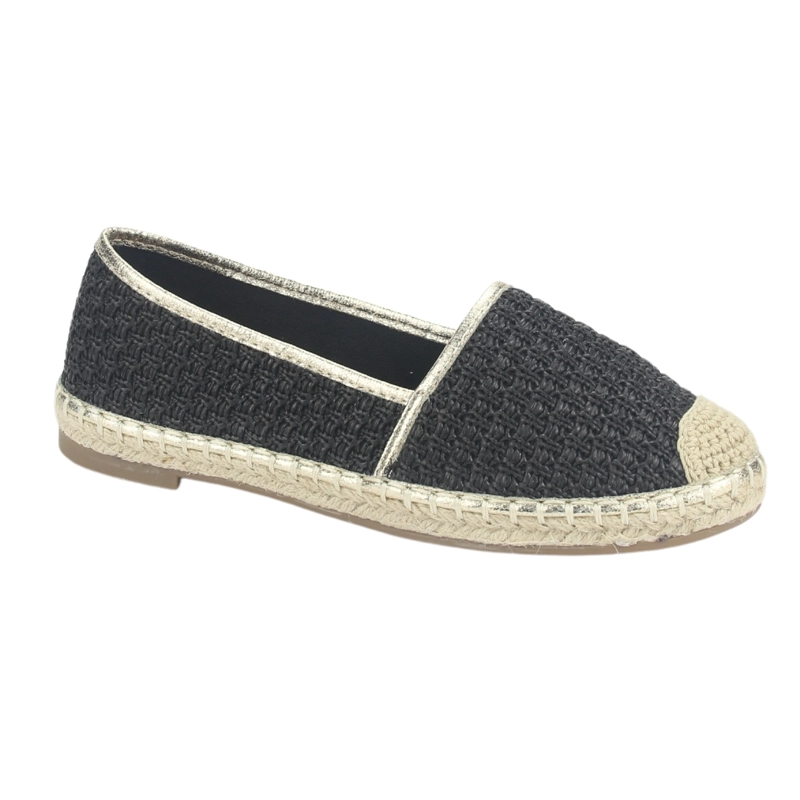 ALPARGATAS MUJER CHALADA NEGRO POETTO-1 CASUAL - 3
