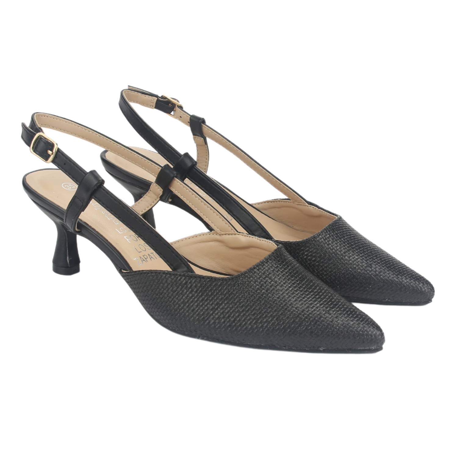 ZAPATO CHALADA MUJER CHIAPA-2 NEGRO CASUAL - 5