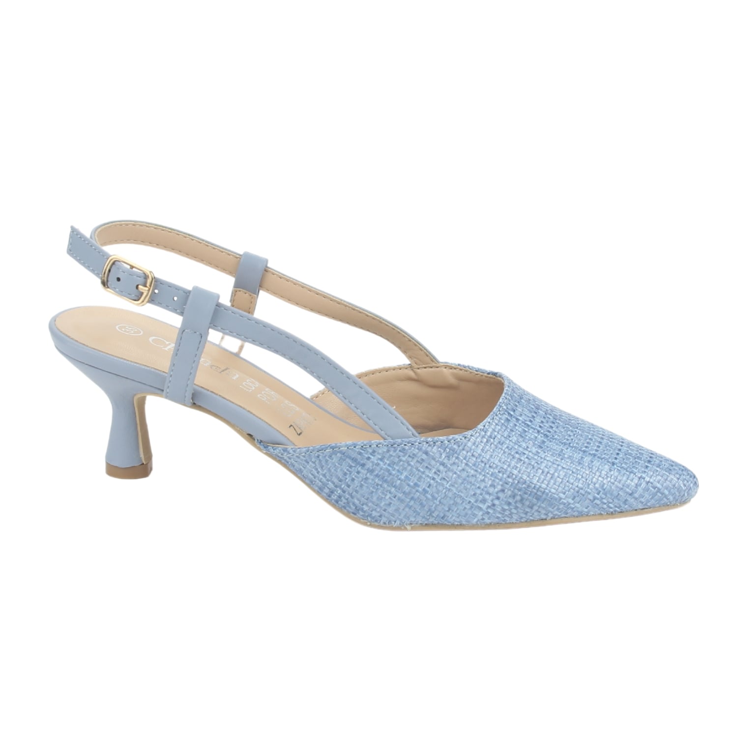 ZAPATO CHALADA MUJER CHIAPA-2 AZUL CASUAL - 1