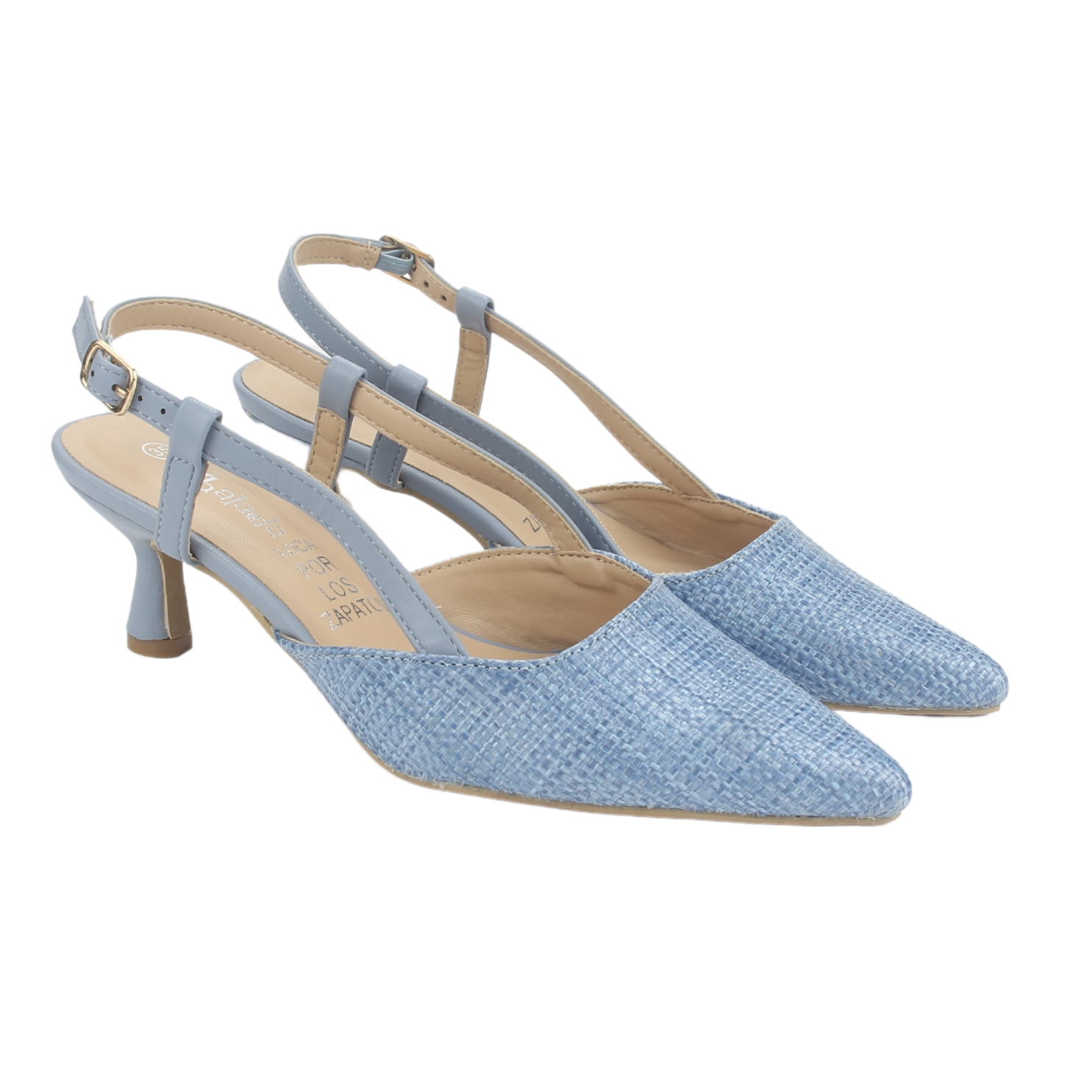 ZAPATO CHALADA MUJER CHIAPA-2 AZUL CASUAL - 5