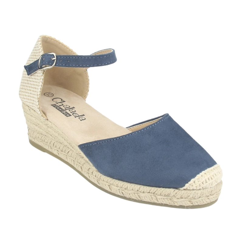 ALPARGATAS CHALADA MUJER PARATI-10 AZUL CASUAL - 3
