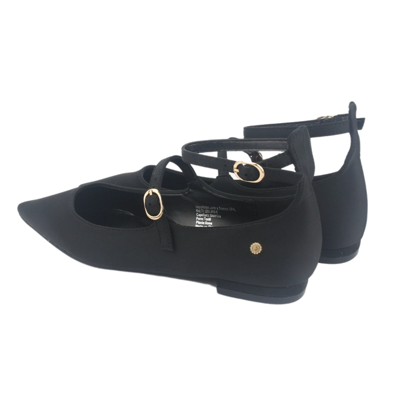 ZAPATO CHALADA MUJER FEOLA-2 NEGRO CASUAL - 6