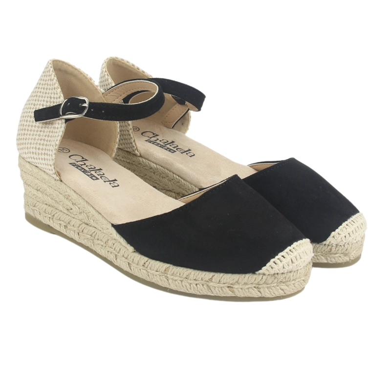 ALPARGATAS CHALADA MUJER PARATI-10 NEGRO CASUAL - 5