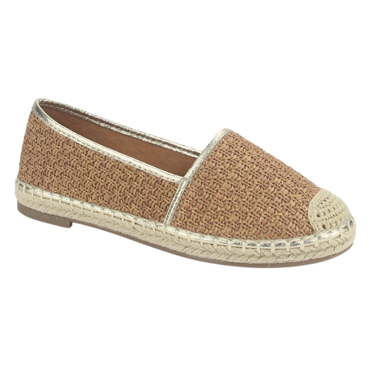 ALPARGATAS MUJER CHALADA CAMEL POETTO-1 CASUAL - 3