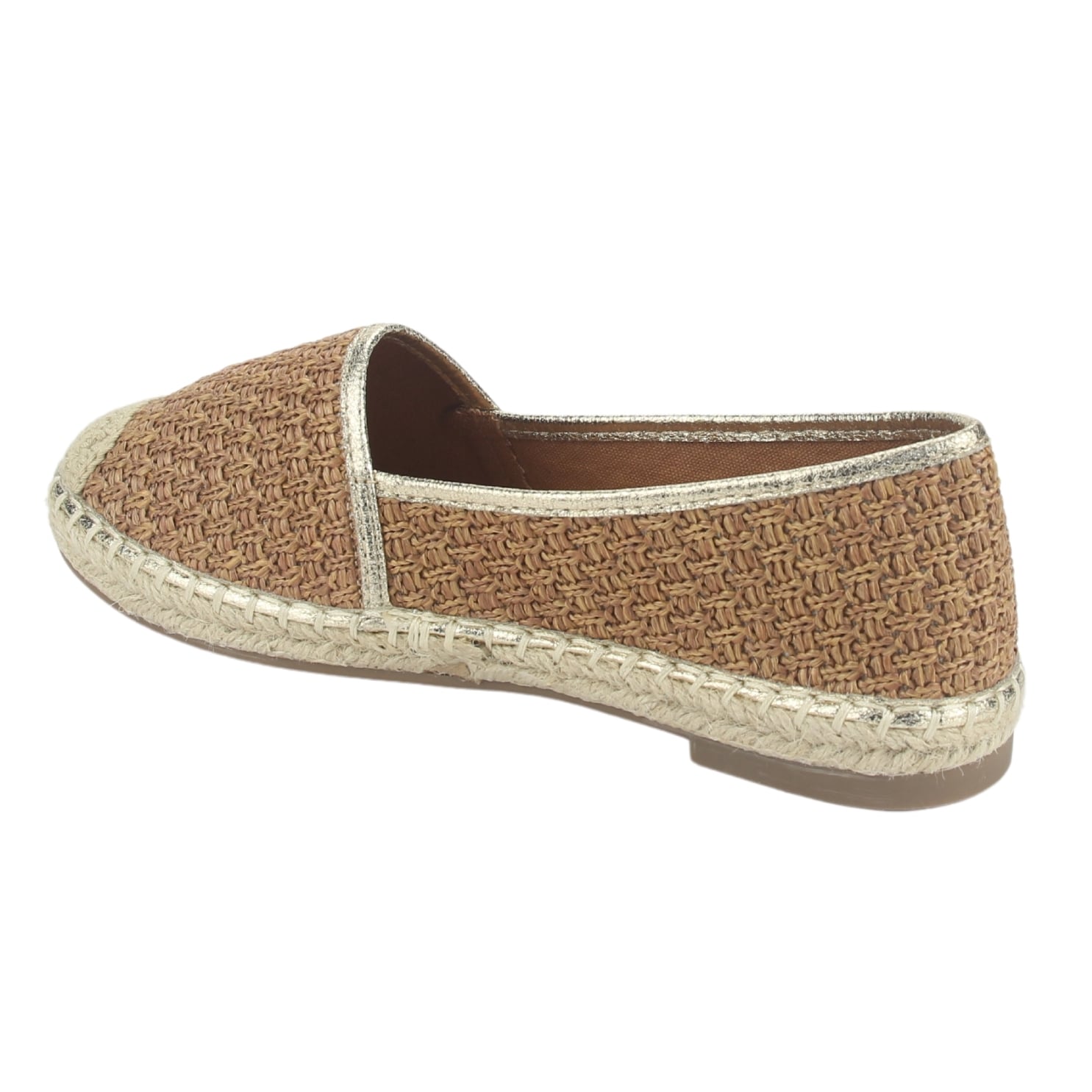 ALPARGATAS MUJER CHALADA CAMEL POETTO-1 CASUAL - 4