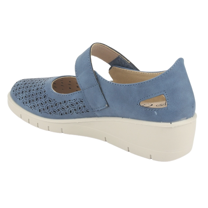 ZAPATO CHALADA MUJER CONA-1 AZUL CASUAL - 4