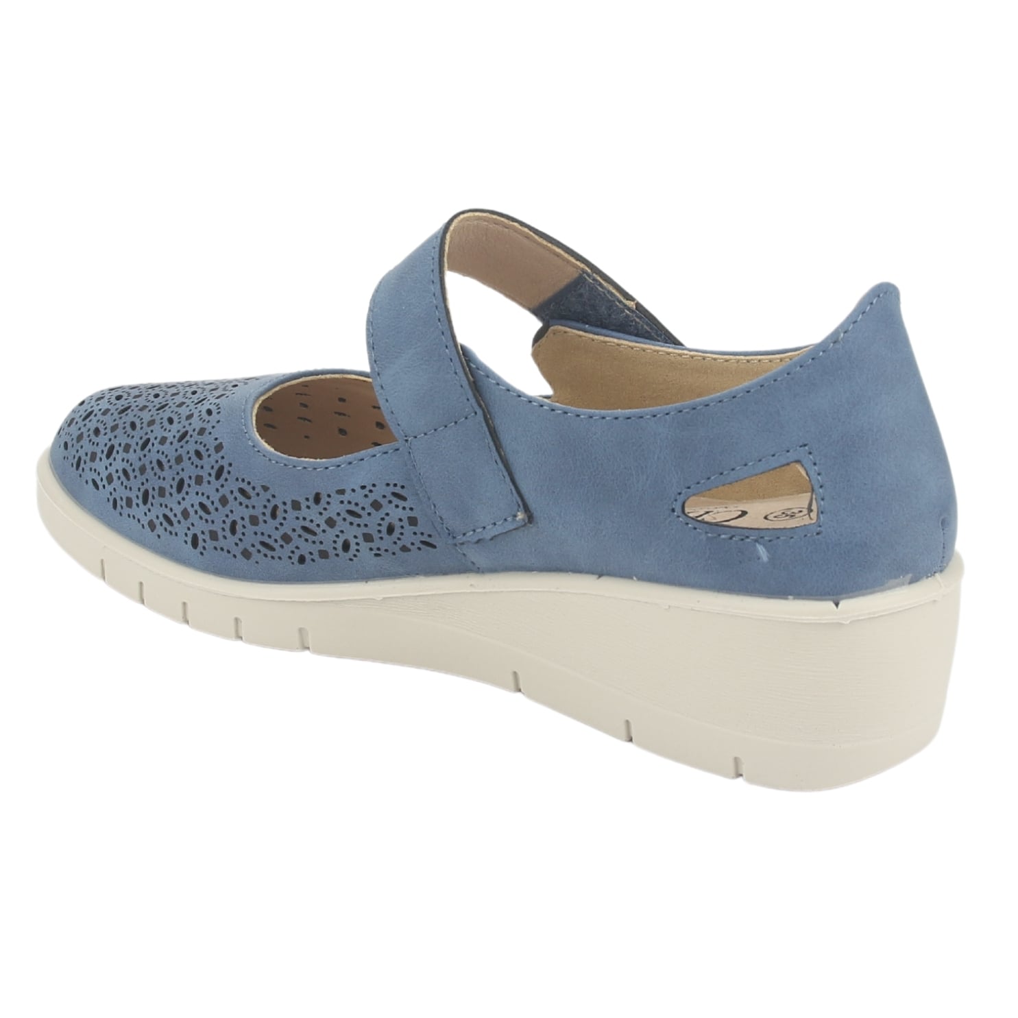ZAPATO CHALADA MUJER CONA-1 AZUL CASUAL - 4