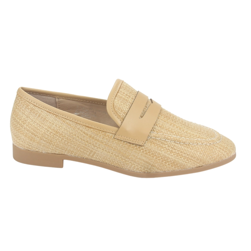 MOCASINES MUJER CHALADA BEIGE SLEEP-29 CASUAL - 1