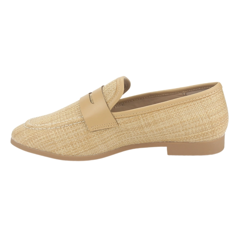 MOCASINES MUJER CHALADA BEIGE SLEEP-29 CASUAL - 2
