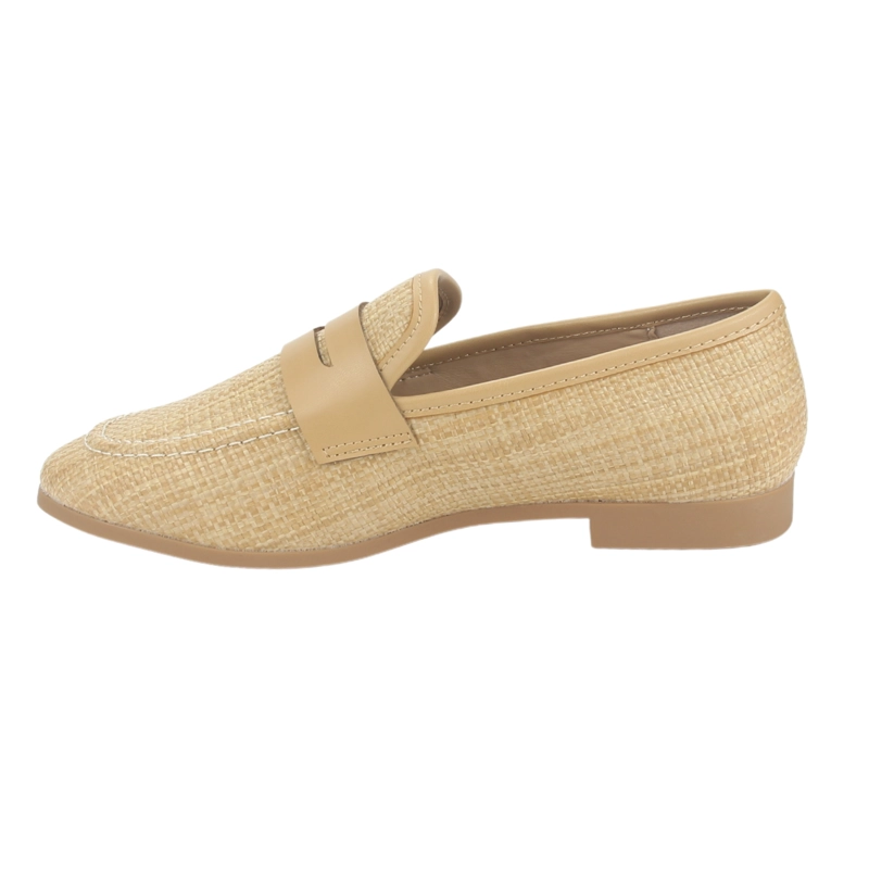 MOCASINES MUJER CHALADA BEIGE SLEEP-29 CASUAL - 2