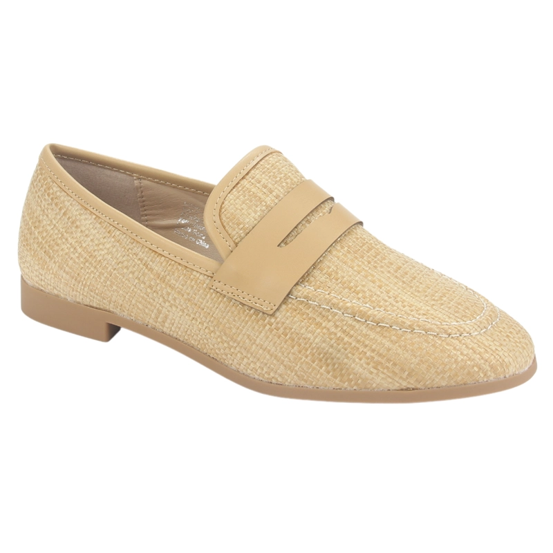 MOCASINES MUJER CHALADA BEIGE SLEEP-29 CASUAL - 3