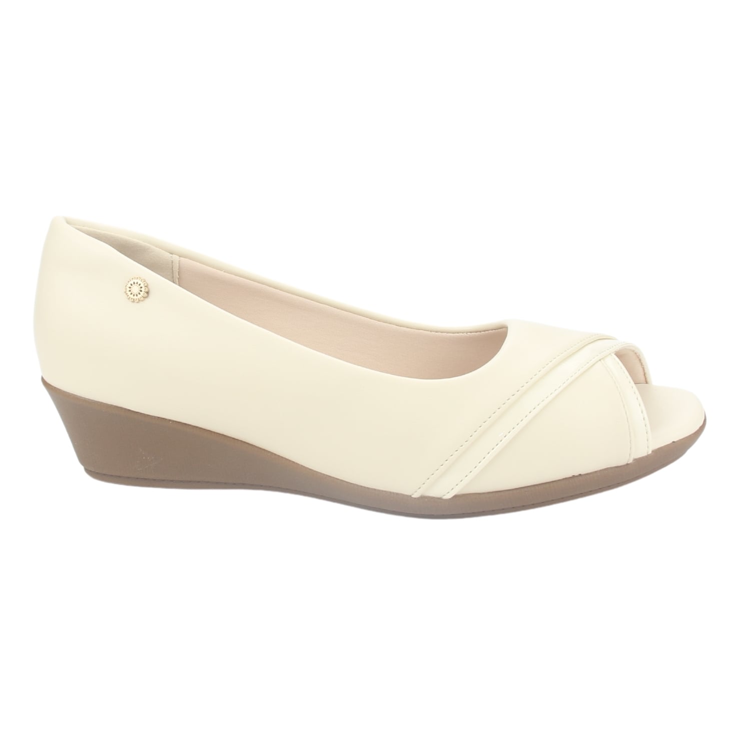 ZAPATOS MUJER CHALADA TEXTIL BEIGE COLES-50 CASUAL - 1
