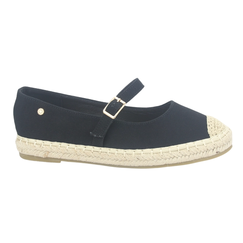 ALPARGATAS MUJER CHALADA NEGRO DIJON-11 CASUAL - 1