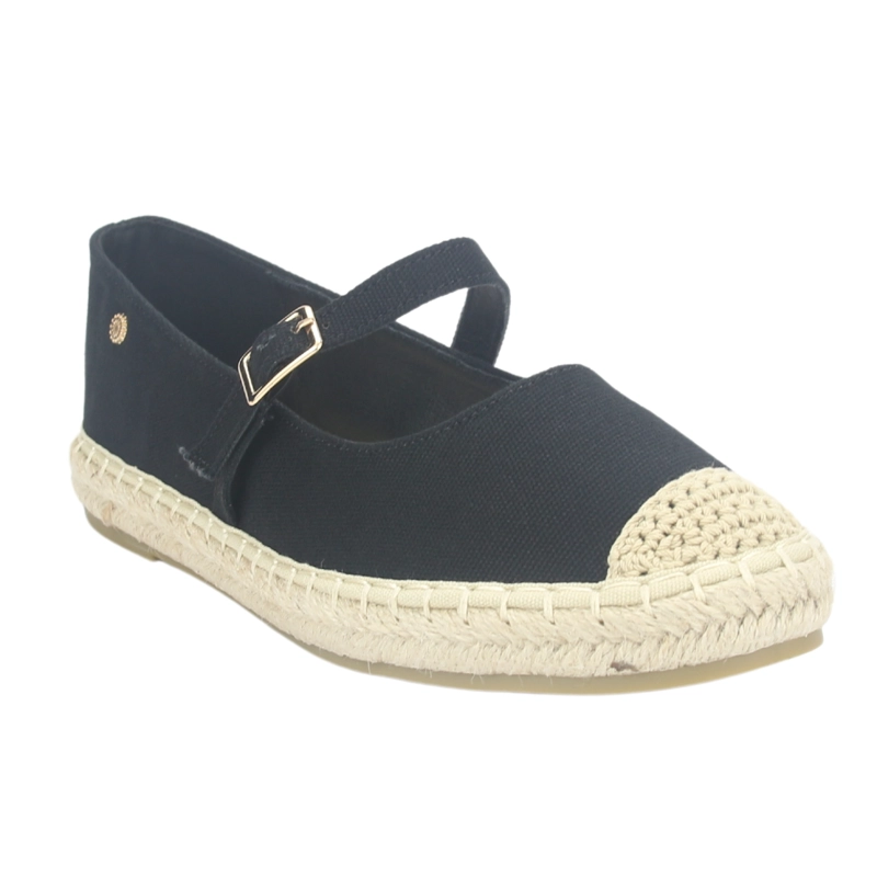 ALPARGATAS MUJER CHALADA NEGRO DIJON-11 CASUAL - 3