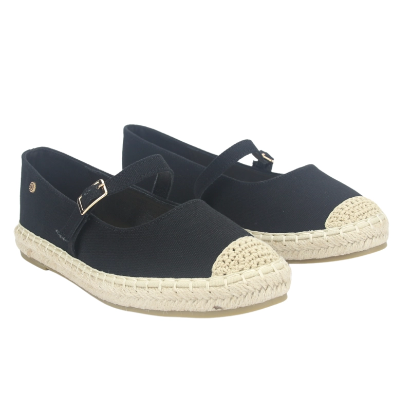 ALPARGATAS MUJER CHALADA NEGRO DIJON-11 CASUAL - 5