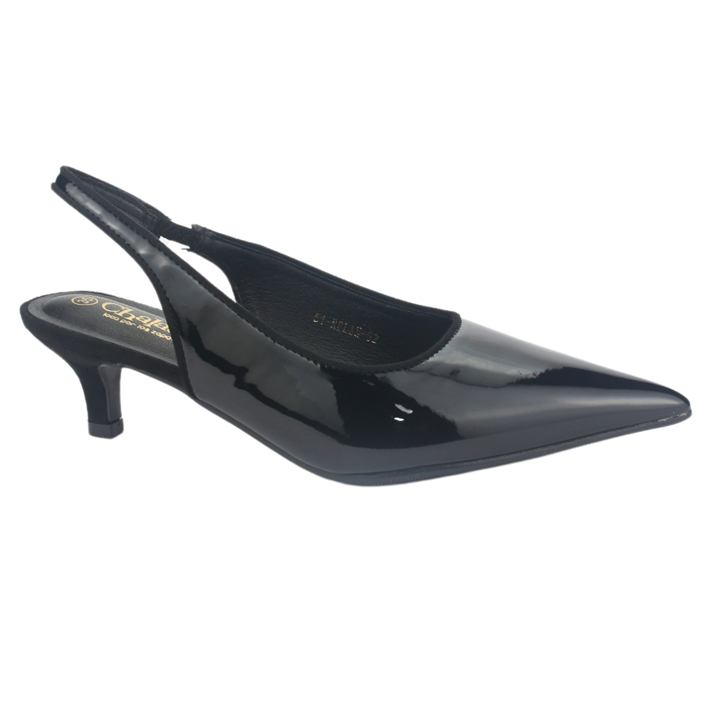 ZAPATO CHALADA MUJER RELAN-52 NEGRO CASUAL - 1