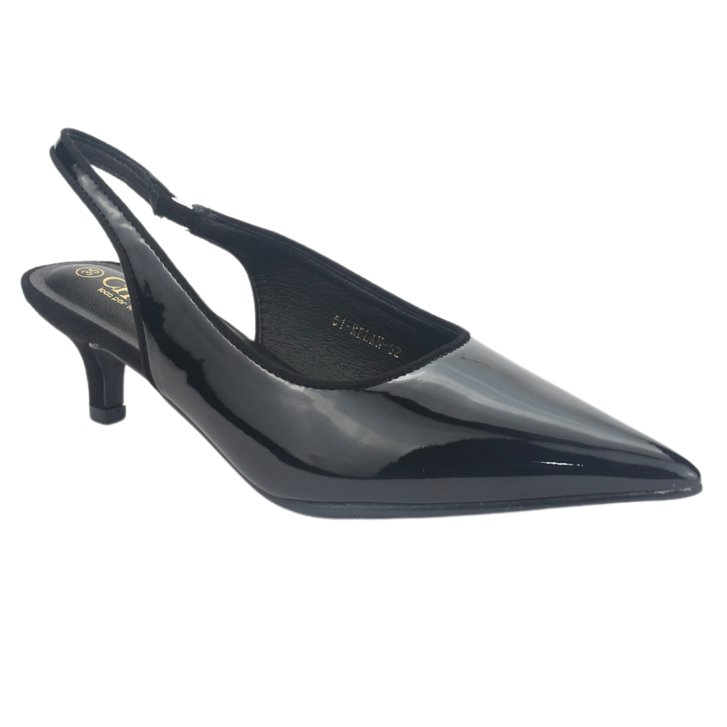 ZAPATO CHALADA MUJER RELAN-52 NEGRO CASUAL - 3