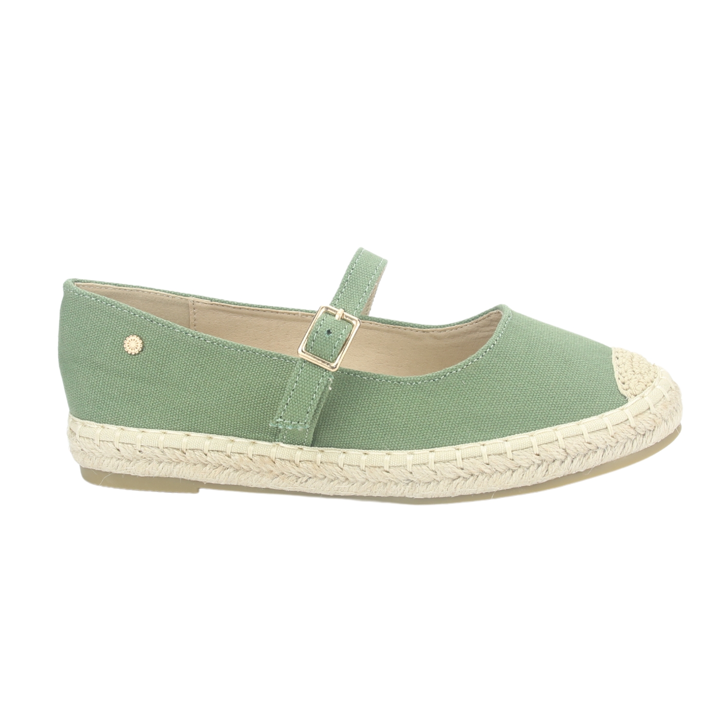 ALPARGATAS MUJER CHALADA VERDE DIJON-11 CASUAL - 1