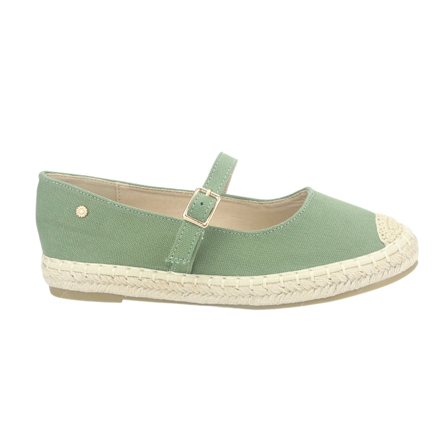 ALPARGATAS MUJER CHALADA VERDE DIJON-11 CASUAL - 1