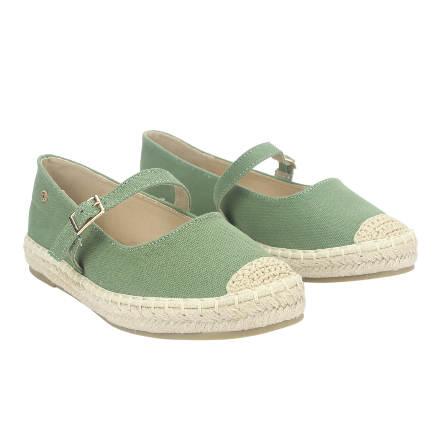 ALPARGATAS MUJER CHALADA VERDE DIJON-11 CASUAL - 5