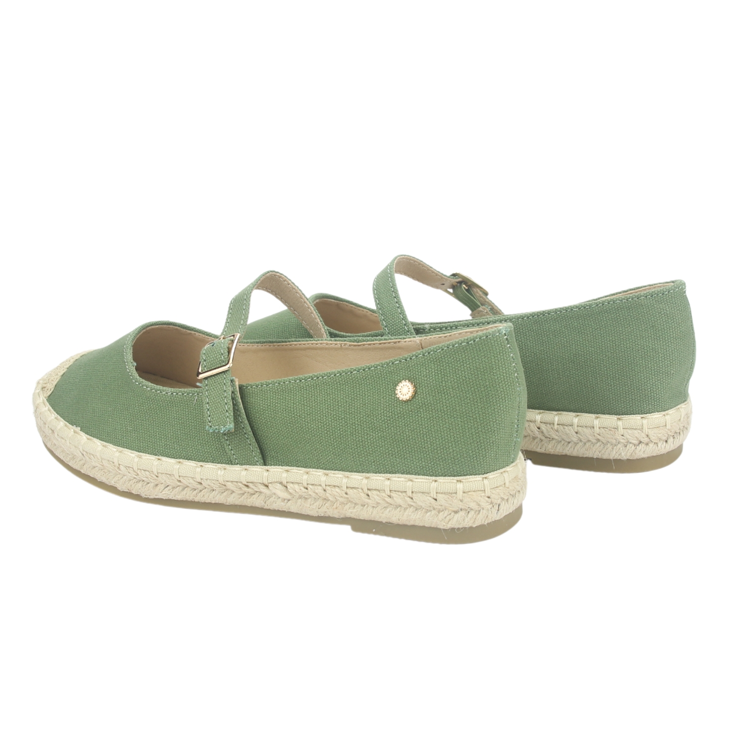 ALPARGATAS MUJER CHALADA VERDE DIJON-11 CASUAL - 6