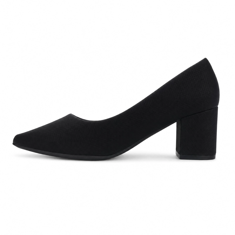 ZAPATO NEGRO MUJER CASUAL CHALADA BOLSE - 2