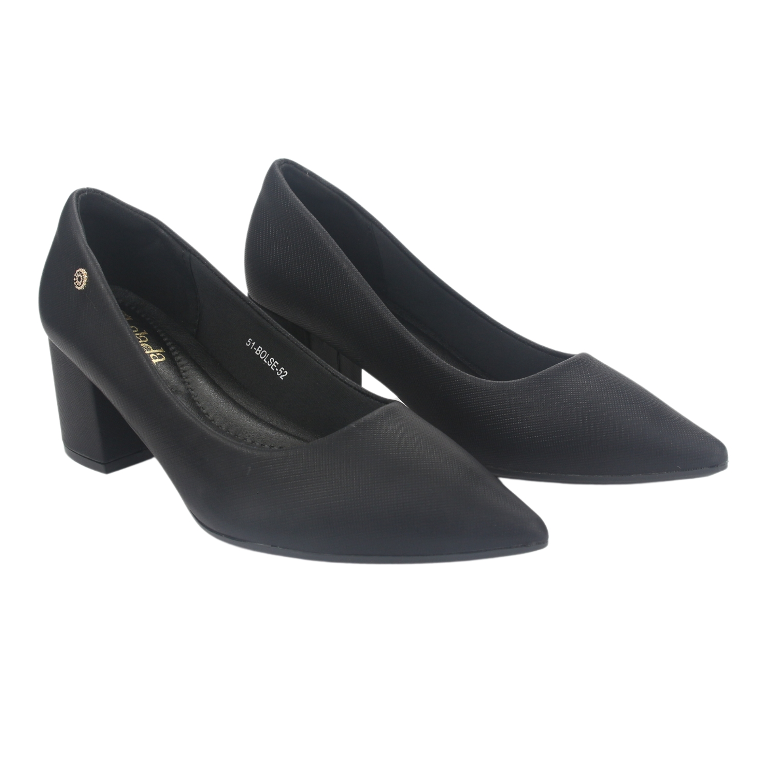 ZAPATO CHALADA MUJER BOLSE-52 NEGRO CASUAL - 5