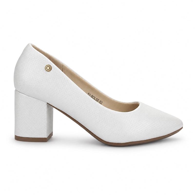 ZAPATO PLATEADO MUJER CASUAL CHALADA BOLSE - 1