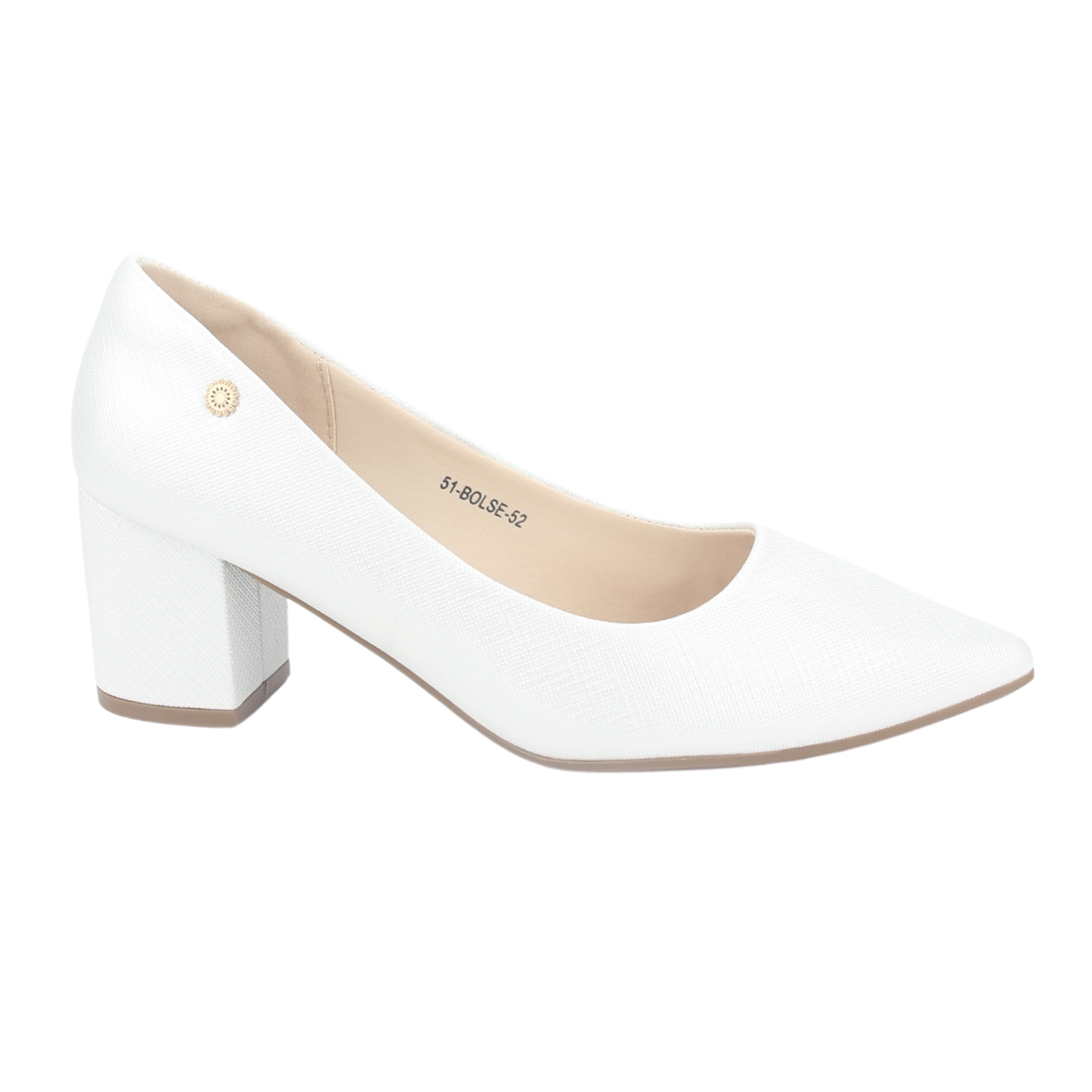 ZAPATO CHALADA MUJER BOLSE-52 PLATEADO CASUAL - 1