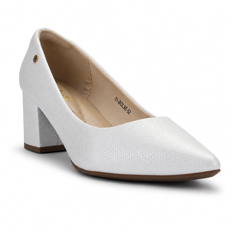 ZAPATO PLATEADO MUJER CASUAL CHALADA BOLSE - 3