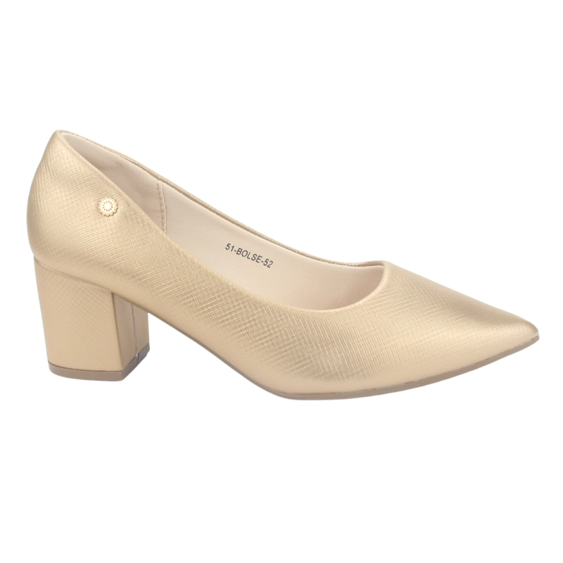 ZAPATO CHALADA MUJER BOLSE-52 NUDE CASUAL - 1